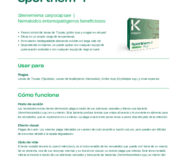 Sportnem-T - Ficha Técnica