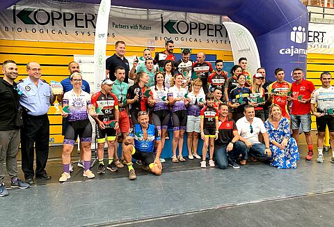 Cécile Ribouleau y Blas Fernández, ganadores de la quinta edición de Green Tour Koppert