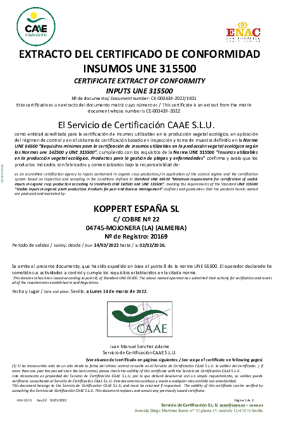 Mycotal - Registro Ecológico CAAE