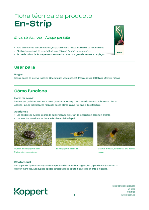 En-Strip Ficha Técnica