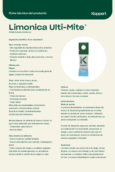 Ficha Técnica Limonica Ulti-Mite