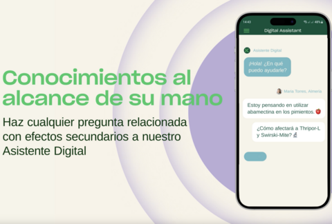 Koppert mejora con Inteligencia Artificial su aplicación de Efectos Secundarios