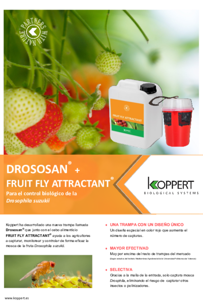 Drososan & Fruit Fly Attractant Folleto