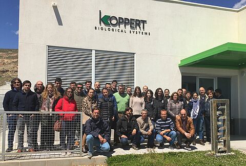 Koppert reúne en Almería a distribuidores de España y Portugal para formarlos en control biológico