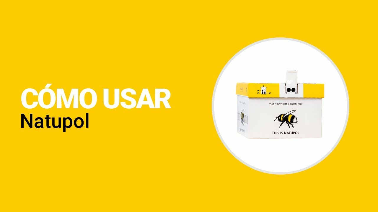 Cómo usar Natupol de Koppert