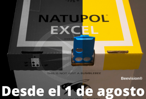 Koppert revoluciona las colmenas Natupol con un sistema de señales que solo pueden ver los abejorros