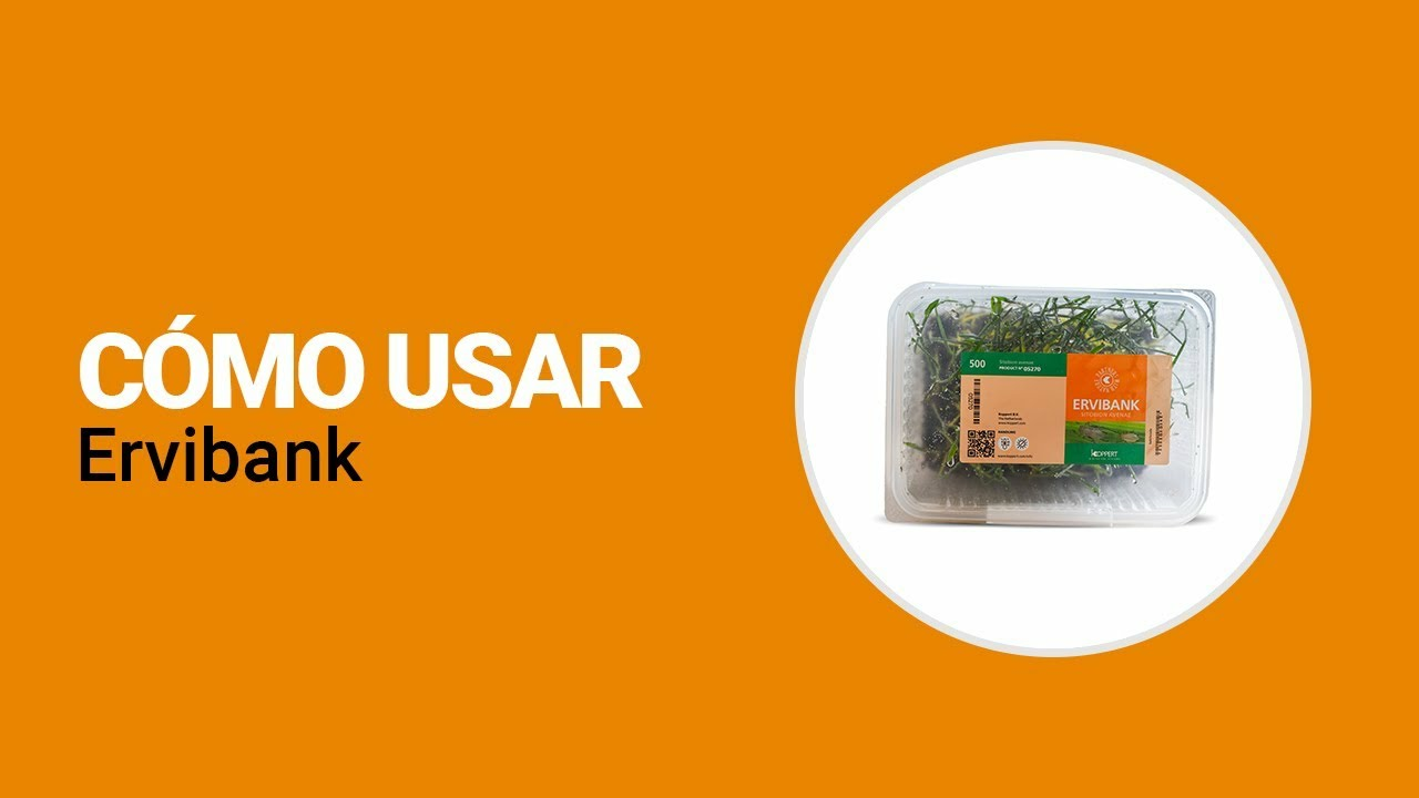 Cómo usar Ervibank de Koppert