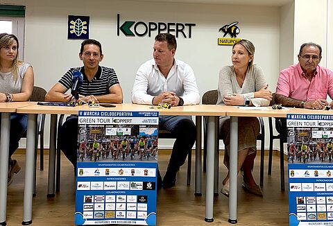Más de 400 ciclistas recorrerán el Poniente almeriense con la quinta edición de ‘Green Tour Koppert’