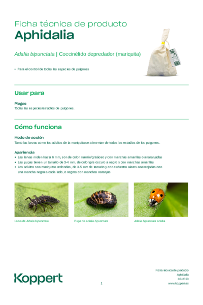 Aphidalia Ficha Técnica