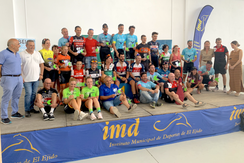 Ganadores de la VII carrera ciclista Green Tour Koppert